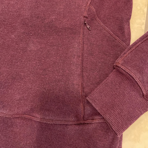 Lululemon Burgundy Scuba Hoodie pullover - Picture 5 of 11